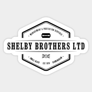 Shelby Brothers Ltd Sticker